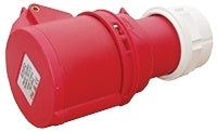 16A 4P 380-415V RED Female Coupler - Fast Fit