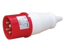 16A 4P 380-415V RED Male Plug