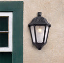 IESSE Half Lantern Style Outside Wall Light IP44 E27 60W