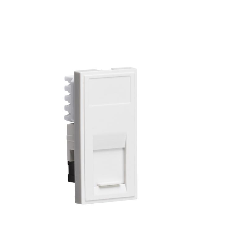 UTP CAT6 RJ45 Outlet Data Module - White