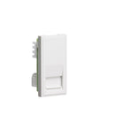 White Telephone Outlet Module - Slave