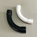 20mm PVC Conduit Sweep Bend - Black