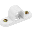 20mm PVC Spacer Bar Saddle - White