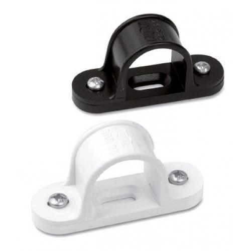 20mm PVC Spacer Bar Saddle - Black