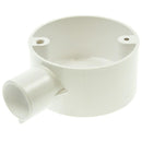 20mm PVC Conduit Terminal Box - White