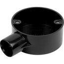 20mm PVC Conduit Terminal Box - Black