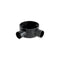 20mm PVC Conduit Angle Box - Black