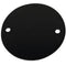 Round PVC Conduit Cover - Black