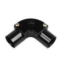 20mm PVC Conduit Inspection Elbow - Black