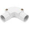 20mm PVC Conduit Inspection Elbow - White