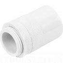 PVC-U Male Conduit Adaptor 20mm - White