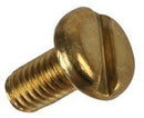 M4 6mm Brass Pan Head Screw - 10 Pack