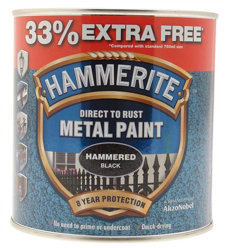 Hammered 750ML+33% - Black
