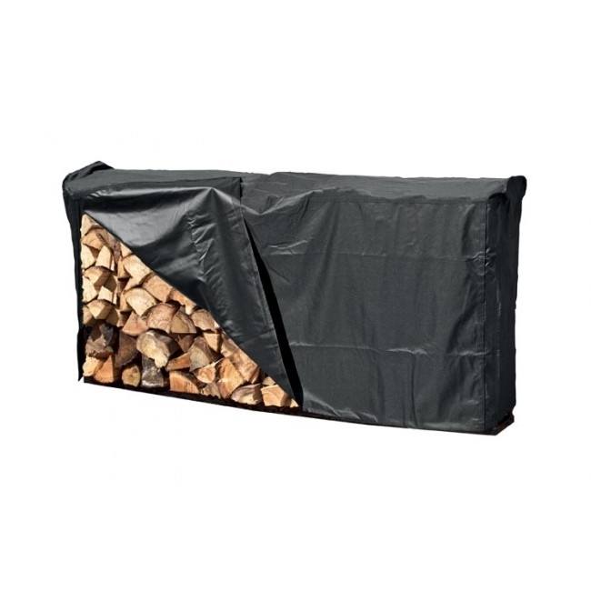 2m Log Store With Cover