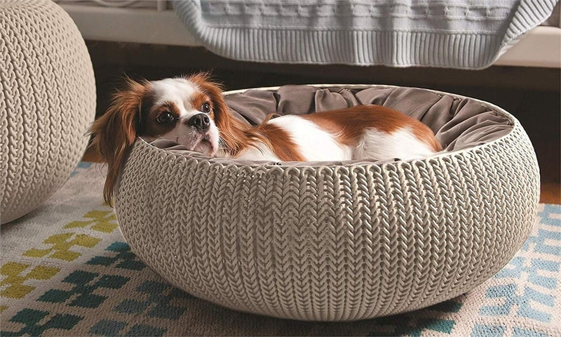 Knit Cozy Pet Bed