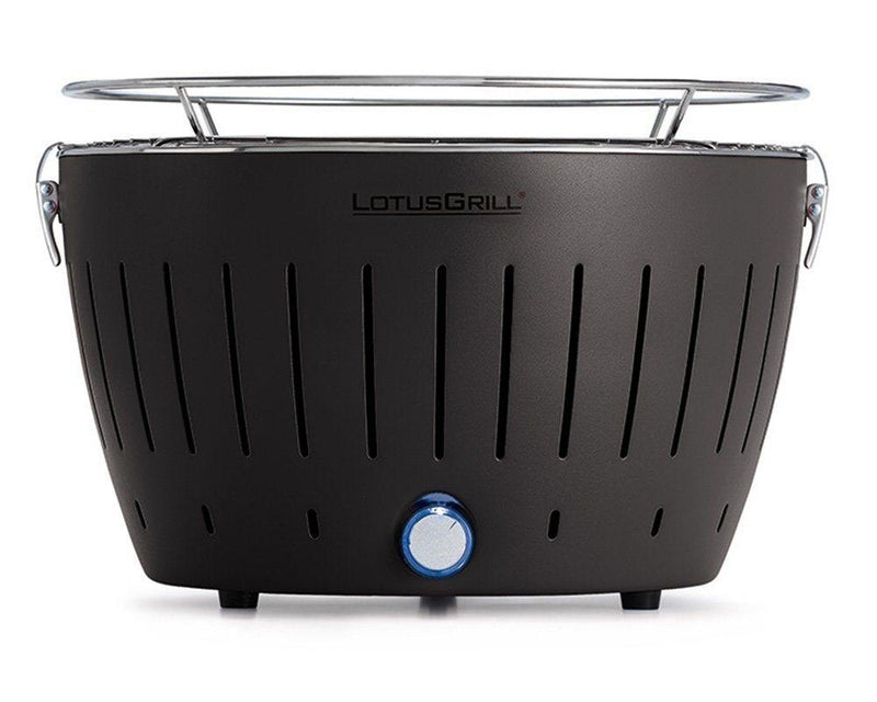 Standard Charcoal Barbecue With Fan Grill - Anthracite Grey