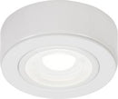 White Round LED Under Cabinet Fitting- Cool White