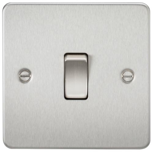 1G 2 Way Flat Plate Switch - Rocker Switch