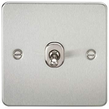 1G 2 Way Flat Plate Switch - Toggle Switch