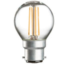 Knightsbridge 230V 4W LED 45mm Clear Golf Ball Bulb, Bayonet Cap