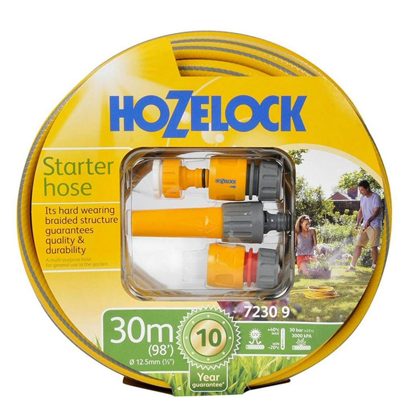 Hozelock 30m Starter Hose & Fittings Set