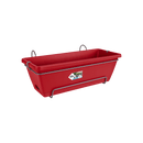 Barcelona Allin1 50cm Balcony Pot - Cranberry Red