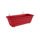 Barcelona Allin1 50cm Balcony Pot - Cranberry Red