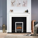 Focal Point Blenheim LED Electric Inset Fire, Chrome