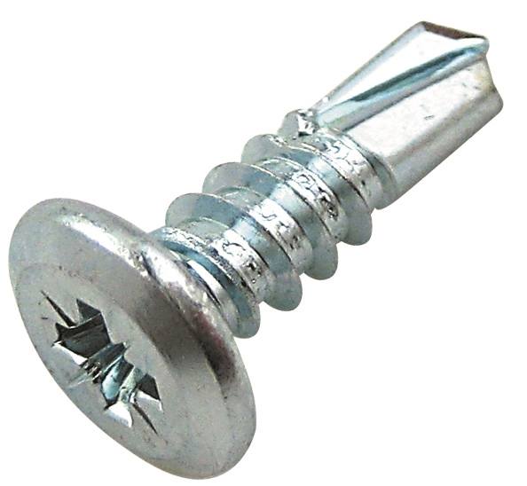 Silver Peanut Small Self Tapping Star Screw - 10 Pack