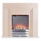York Fireplace Suite - Beech