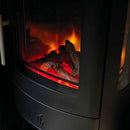 NEO3C 2KW Electric Stove With Log Store - Close Up