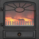 ES2000 Electric Stove with Log Flame Effect - Black