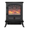 ES2000 Electric Stove with Log Flame Effect - Black