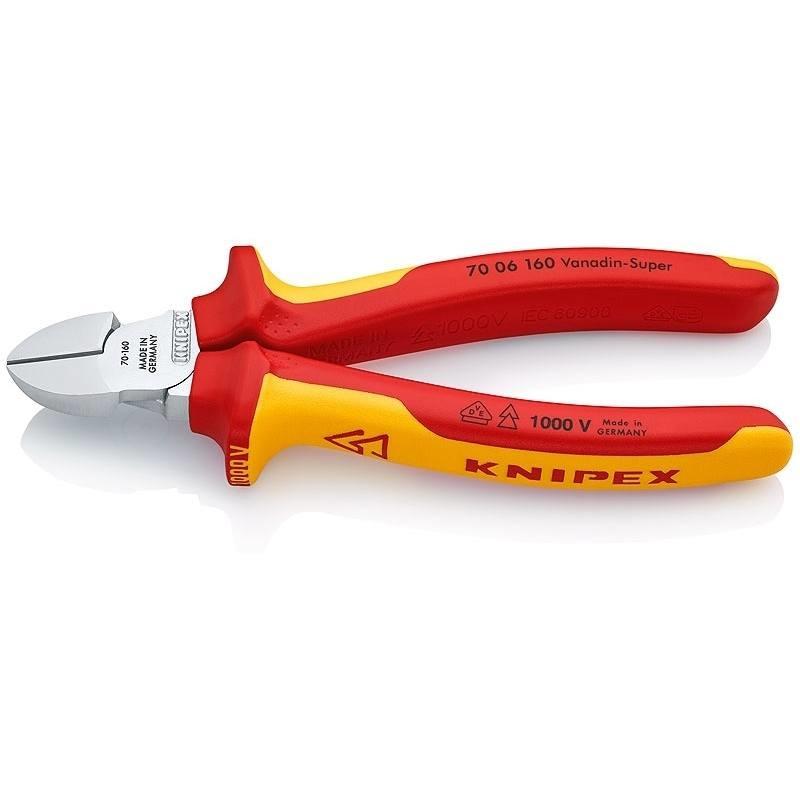 Diagonal Cutting Pliers - 160mm (2019 Model) - Red/Yellow (Insulated)