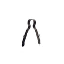 6-8mm Round Fire Clip - Black - 100 Pack