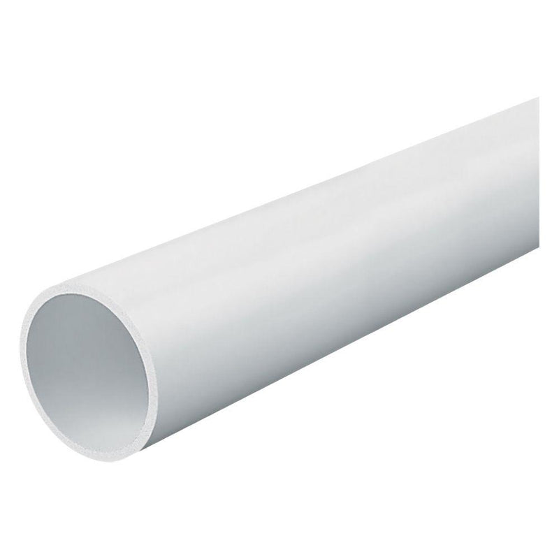 20mm White Conduit Heavy- 3m