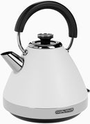 Morphy Richards Venture 1.5L Pyramid Kettle, Matt White