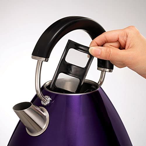 Morphy Richards Accents 1.5 Litre Pyramid Kettle, Plum