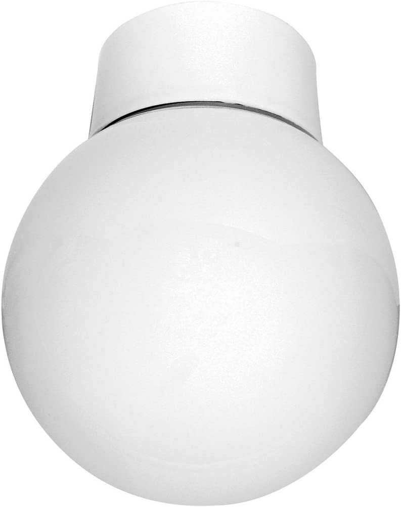 Unbranded 60W Ceiling Globe ES Light Fitting, White