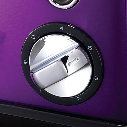 Morphy Richards Accents 4 Slice Toaster, Plum