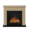 Frode Electric Fireplace, Natural Oak, Mantel Only