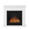 Frode Electric Fireplace, Pure White, Mantel Only