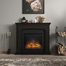 Helmi Electric Fireplace, Espresso Wenge, EU Plug