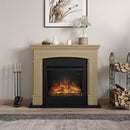 Helmi Electric Fireplace, Natural Oak, UK Plug