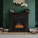 Magna Electric Fireplace, Espresso Wenge, Mantel Only