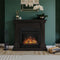 Magna Electric Fireplace, Espresso Wenge, Mantel Only