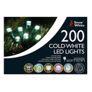 200 LED Chaser Lights - White