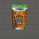 Ronseal 950ml Ultimate Fence Life Concentrate Pouch, Charcoal Grey