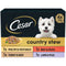 Cesar Cesar Country Stew Adult Wet Dog Food Trays Mixed - 4 x 150g