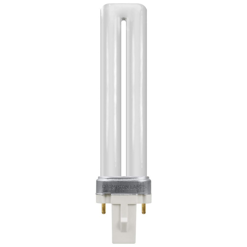 Crompton CFL Single Turn S Type 7W 4000K G23 2 Pin